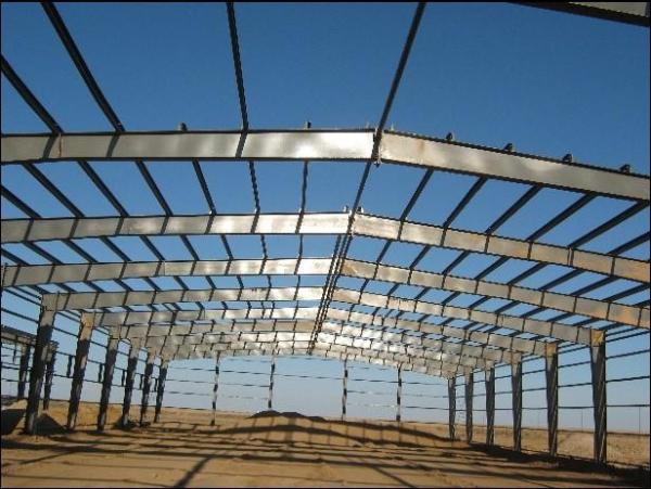 Steel Structure Hangar Prefabricated Hot Rolled Galvanized Warehouse Building Shed