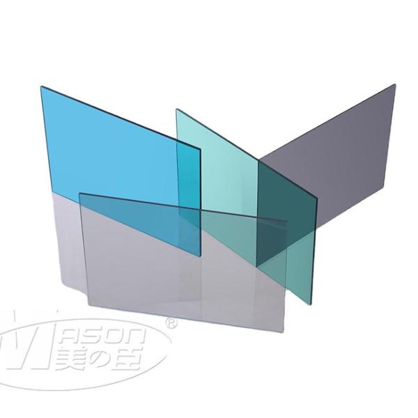 Clear 5mm 122X244cm Solid PC Sheet UV Stabilized Polycarbonate Panel