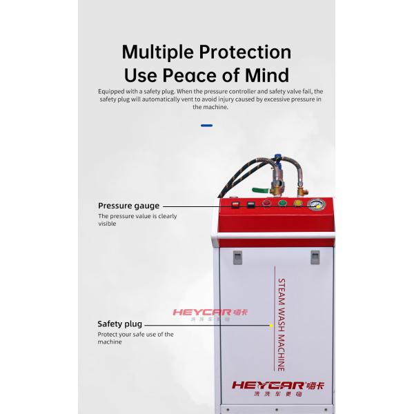 Industrial High Pressure Steam Car Washer Machine for Car Washing Shop and Customer's Request