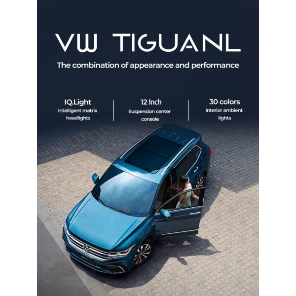 VW Tiguan L Low Emission Petrol Cars Volkswagen Tiguan Electric 2.0T 7DCT