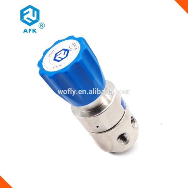 SS316L Piston type Nitrogen Oxygen natural gas pressure regulator