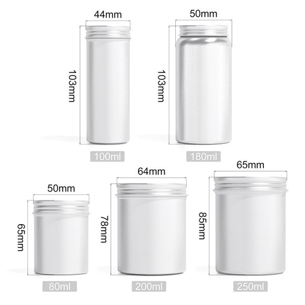 Tiny Eco Friendly Empty Tin Container Matcha Powder Can For Food Milk Storage