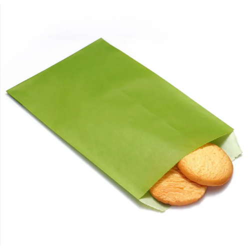 Eco Friendly Glassine Paper Bags Greaseproof Food Safe Treat Pouches For Cookies Candies