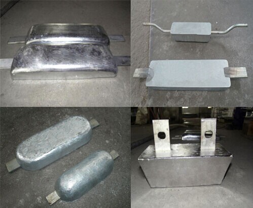 Marine Silver Anode  Zinc Anode Wear Resistant Outfitting Equipment Aluminum