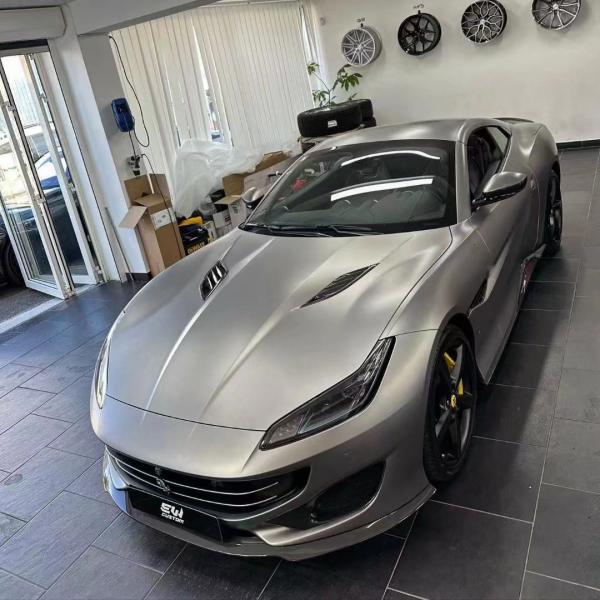 Portofino Ferrari Body Kit NOVI Style Front Lip Diffuser Spoiler Car Side Skirt 2017