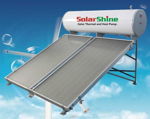 flat plate compact solar water heater 7