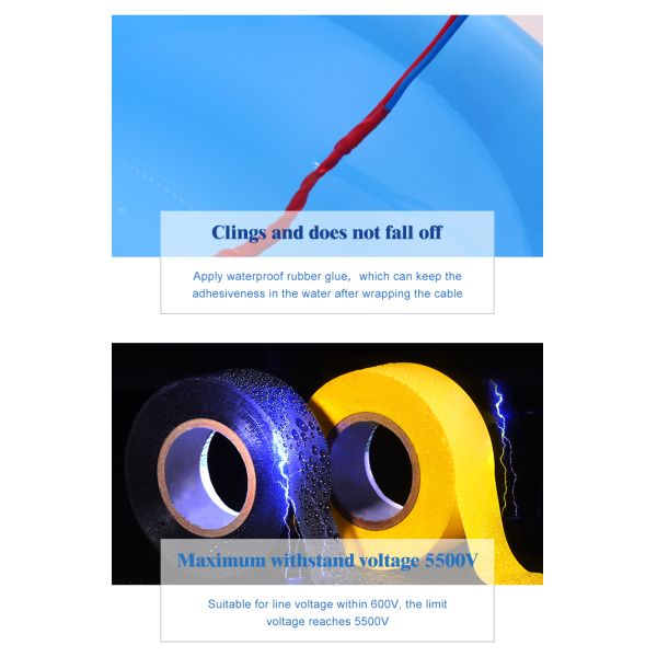 Robust PVC Duct Tape for Electrical Applications Pressure Sensitive Insulated Shipping Tape for Box Packing for Export Buyers