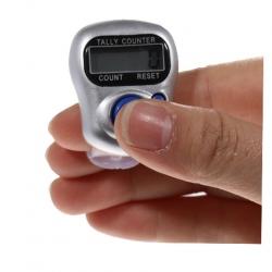 red coclor muslin promotion gift finger tally counter