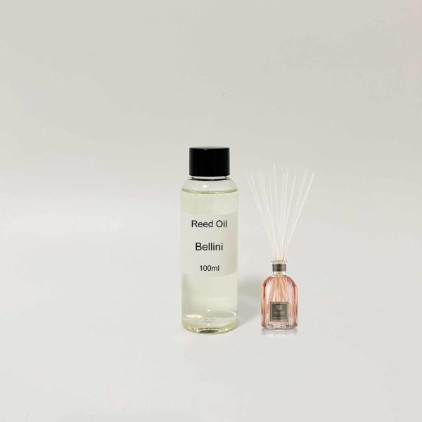 Bellini Long Lasting Fragrance Oil Available Reed Diffuser Refill Oil