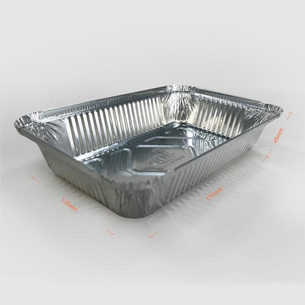 Barquettes Alu Jetables Traiteur 8389 Aluminum Foil Trays for Food Packing and Takeout