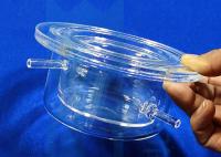Os instrumentos óticos fundiram produtos vidreiros de laboratório da ciência do laboratório de GlasswareChemistry da química do silicone
