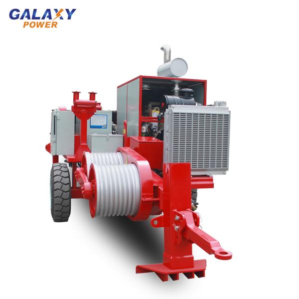 cabo 12t que puxa a linha de transmissão extrator hidráulico do equipamento 129kw 173hp