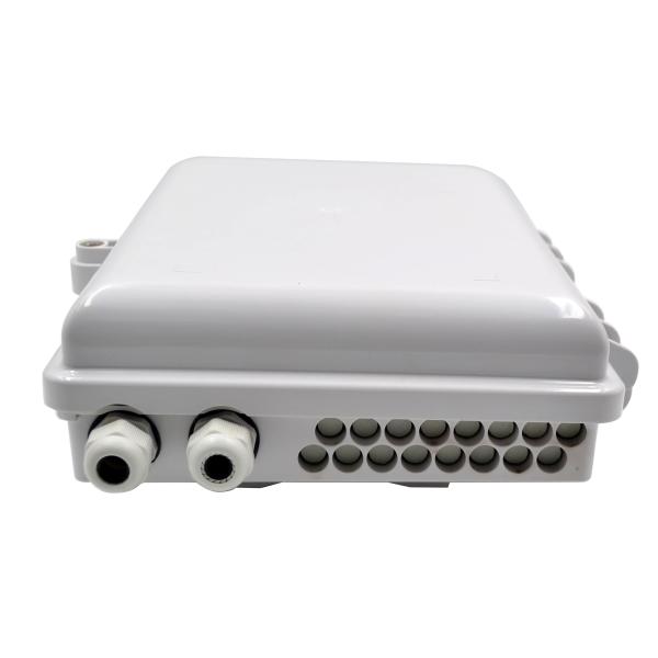 8 Core fiber optic termination box SC / LC / FC Fiber Optic Box ABS Optic Box