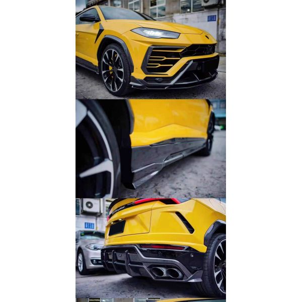 1016 Lamborghini Body Kit Auto Body Kit With Rear Diffuser Spoiler Hood