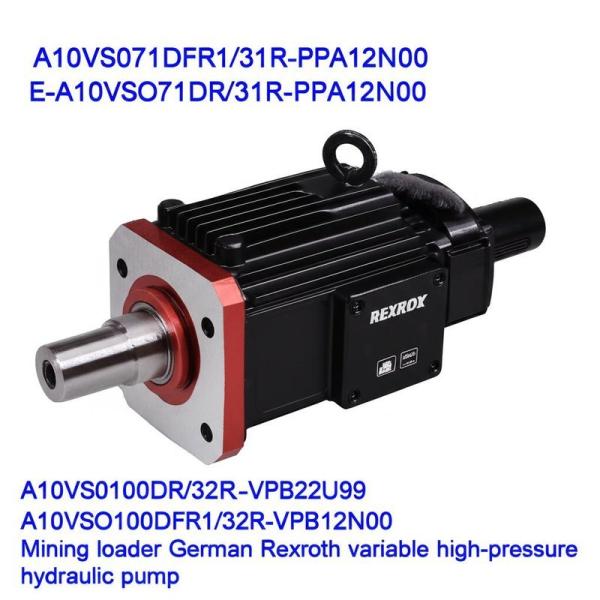 Rexroth A10VS071DFR1 Bomba hidráulica con presión de 280 bar Certificado ISO9001