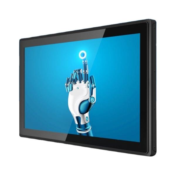 Embedded 18.5 Inch RS232/USB Capacitive Touch Screen Industrial Monitor High Brightness