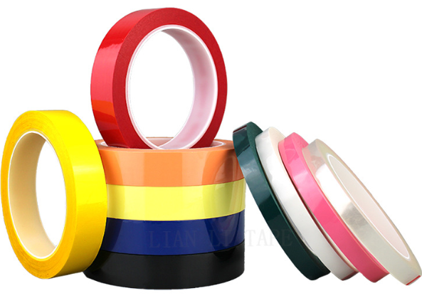 High Temperature Mylar Insulating Tape, Color Coding Polyester Electrical Tape for Industrial Applications