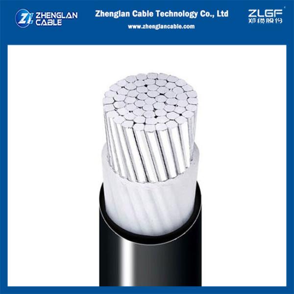 2KV TTU Al/Pe/Pvc Power Underground Cable Conforme estabelecido na ICEA S-95-658