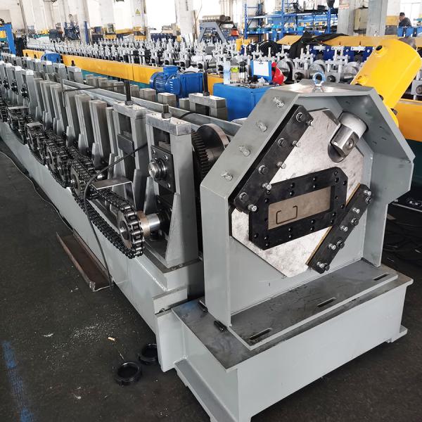 High Speed CZ Purlin Roll Forming Machine Interchangeable Tile Making