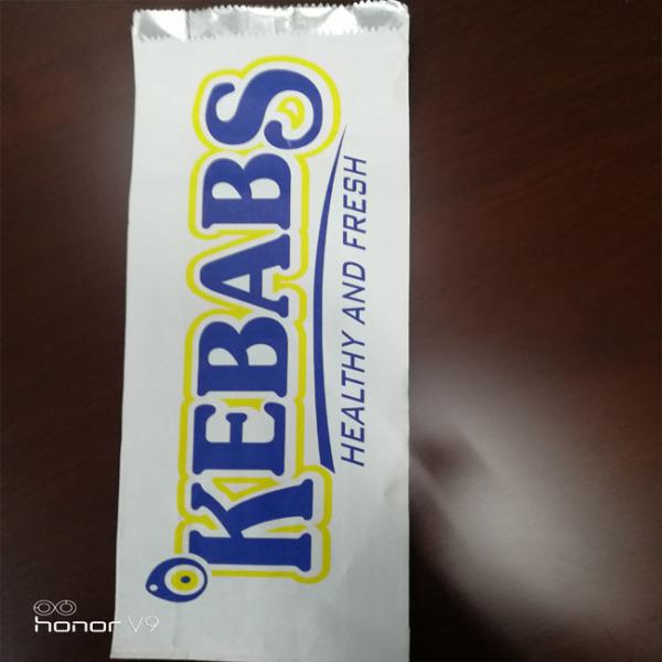 Impressão à prova de graxa do saco de papel 40gsm-140gsm Flexo do sanduíche descartável do assado