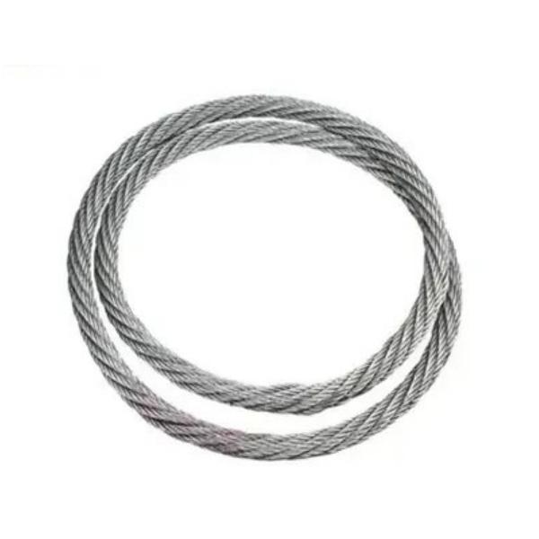 Sling de cuerda de alambre de acero inoxidable galvanizado para levantar cumple con ANSI