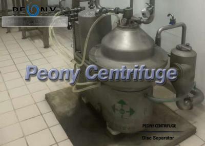 A pilha de disco de alta velocidade centrifuga o separador do disco do leite