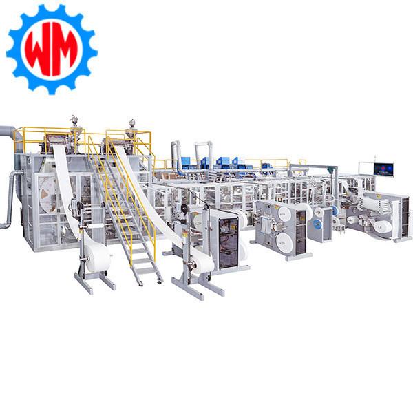 Eco-Friendly Customizable Production Line Adult Diaper Production Machine ​​Energy-Saving