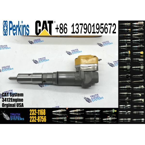 Cat 3412 engine 3412E injector 232-1168 10R1266 20R-0758 for caterpillar 3412 cat engine part
