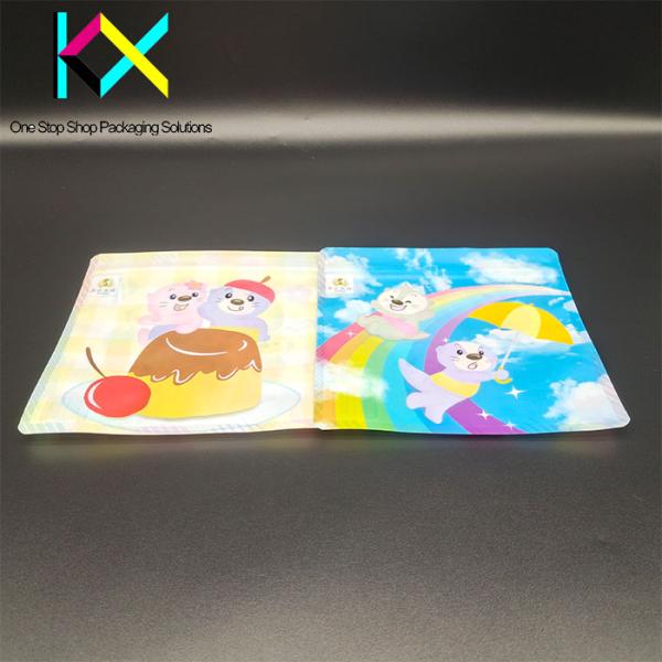 Daypack Candy Pouch Packaging Soft Touch Plastic Food Stand Up Bag