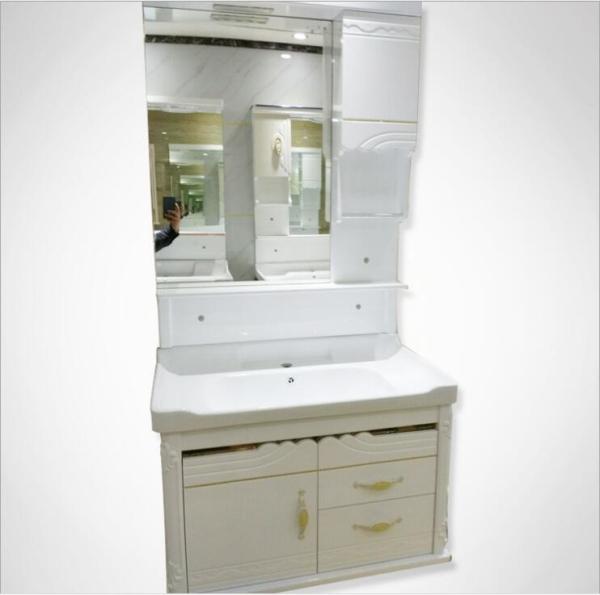 80 X48/cm PVC bathroom cabinet / wall cabinet / hung cabinet / white color for bathroom