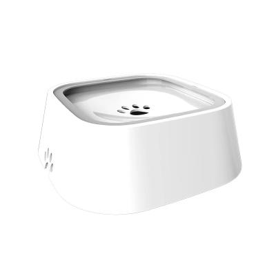PP Dog Drinking Water Bowl 2.4L Slow Drinking Dog Bowl Splash Proof