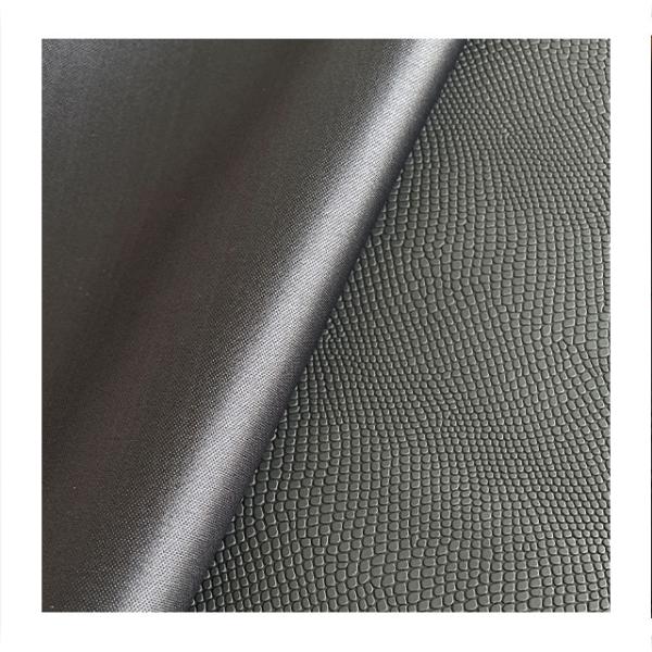 140cm Width PU Embossed Gloves Leather Custom Color 0.6mm Thickness
