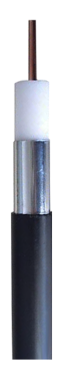 Self Supporting Trunk Cable QR 540 75ohm Copper Or Ccs Trunk Coaxial Cable