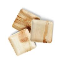 Placas de hoja de palma biodegradables del OEM con el embalaje laminado