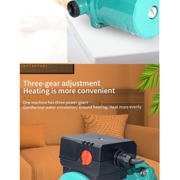 Hot and Cold Water Pressure Booster Small Circulation Ac 220v Mini Water Pump for Shower