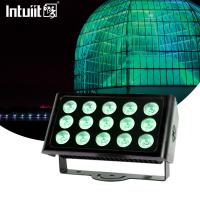 DMX512 80W RGBW 4in1 IP65 Waterproof DJ Wedding Stage City Wall Washer Outdoor LED Wash Flood Light