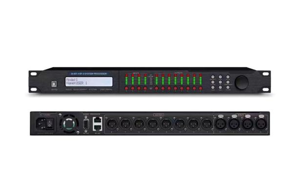 Speaker Audio Processor Sound System 96KHz With USB RS485 RS232
