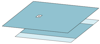 Ophthalmic Soft Non Woven Sterile Surgical Packs Water Impermeable