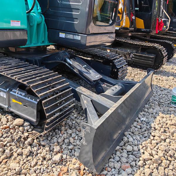 Hydraulic 42kw SK75 Used Kobelco Mini Excavators For Sale