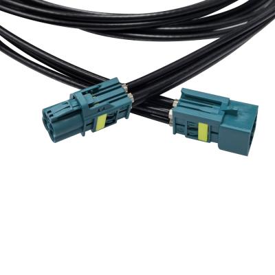 Mini FAKRA Z Code Cable for Stable Rear-Seat Entertainment Connectivity