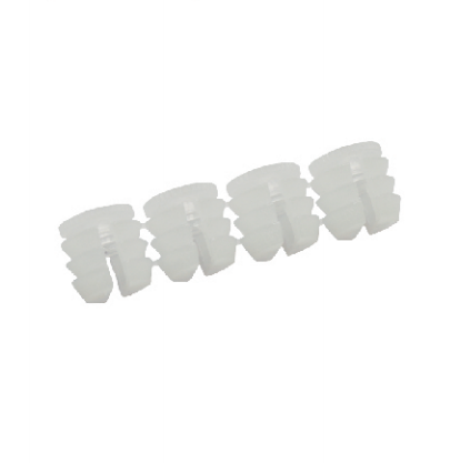 Combination Dowel Furniture Connector Cam Screw Plastic Transparent Expanding Threaded Sleeve Nut M6 Nylon Insert Lock Nut