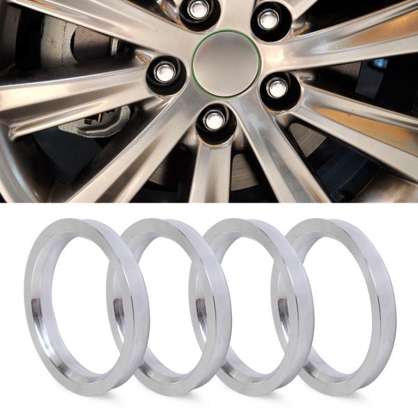 Centric Spacer Aluminum Hub Rings Firm Construction For Camry / Corolla / Lexus
