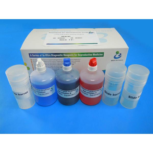 Простой набор для окрашивания Diff Quik Stain для морфологии сперматозоидов 100 мл / комплект