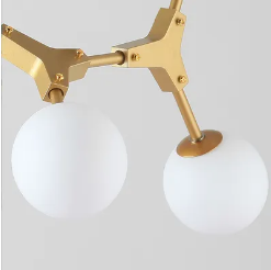 Лампы G9 отделяемого стекла поляка привесные доят тип ветви люстры стекла