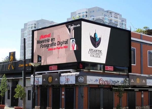 Novastar Control Billboard Advertising Led Display Screen P8 6000 Nits Multiple Install