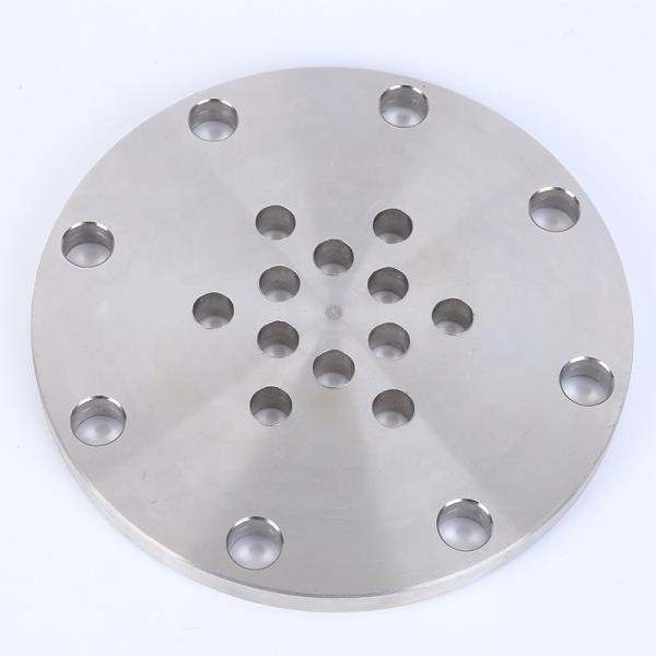 X2CrNiMoN17-11-2 Stainless Steel Slip on Plate Flange EN 10222-5 Forged Flange 1.4406