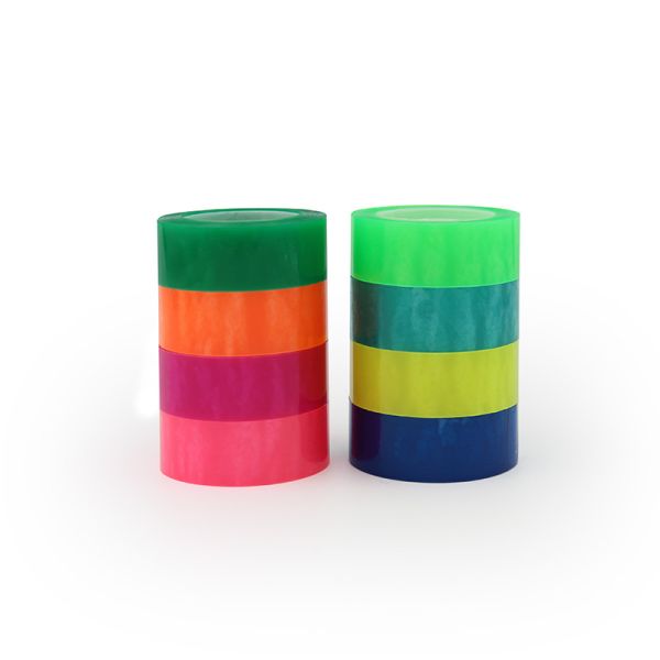 Customized Carton Sealing Color Stationery Tape Multiple specifications customization