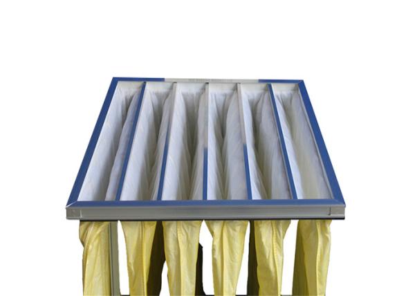 Clean Room Washable F7 Pocket Bag Air Filters 592x592mm Full size