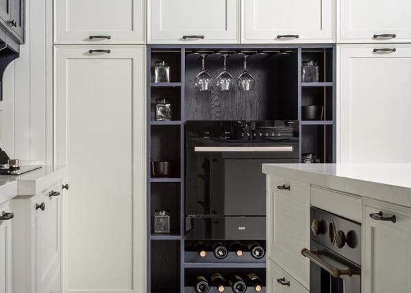 HPDL 3M Wood Modern Modular Kitchen Cabinets Pantry Cabinet Modern Shaker OEM