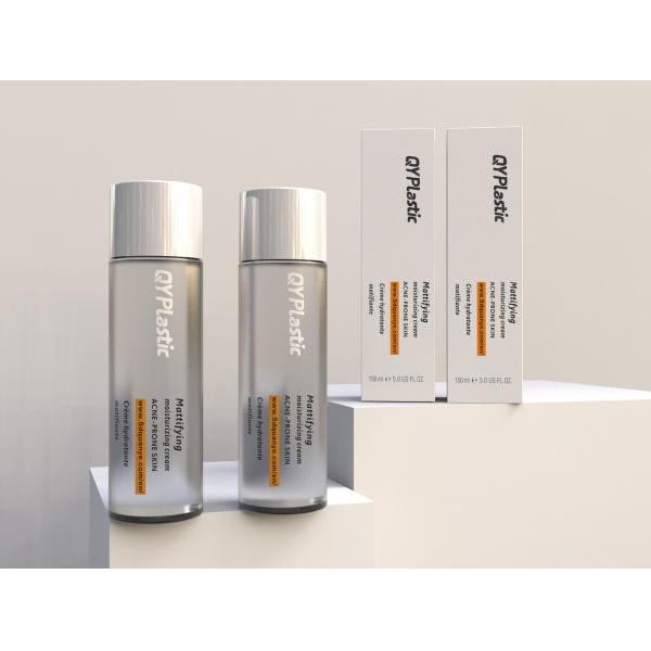 Замороженная пластиковая упаковка увлажнителя бутылки 100ml лосьона косметическая